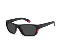 Polaroid pld 7046/s black/black 57/17/135 men sunglasses