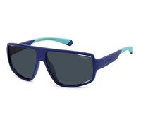POLAROID PLD 7054/S Gafas, Matte Blue, 61/12/140 para Hombre