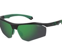 Polaroid PLD 7055/S Gafas, Matte Black Green, 68/10/135 para Hombre