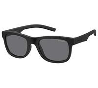 Polaroid PLD 8020/S AI CYQ Gafas de Sol, Negro (Black Rubber/Grey Pz), 46 Unisex Niños