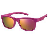 Polaroid PLD 8020/S AI CYQ Gafas de Sol, Rosa (Dark Pink/Grey Pink Grey Speckled Pz), 46 Unisex Niños