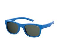 Polaroid Niños PLD 8020/S/SM PJP/M9 Gafas de sol Plástico Azul Cuadrada Polarizado
