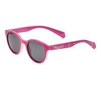 Polaroid Niños Polaroid PLD 8036/S MU1/M9 Gafas de sol Plástico Fucsia Gris Redonda Polarizado