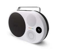 Polaroid Reproductor de música P4 (Negro) - Potente Altavoz Bluetooth inalámbrico para habitación Grande Recargable con emparejamiento estéreo Dual