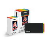 Polaroid Bundle Hi-Print+Paper - 2nd Generation - Bluetooth Connected 2x3 Pocket Photo, Dye-Sub Printer, Negro, Impresora y película