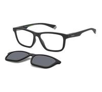 Polaroid Unisex PLD 2147/CS O6W/M9 Monturas ópticas Plástico Negro Gris Cuadrada Polarizado