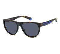 Polaroid Unisex PLD 2156/S HGC/C3 Gafas de sol Policarbonato Marrón Gris Mariposa Polarizado
