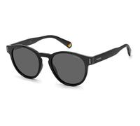Polaroid Unisex PLD 6175/S 807/M9 Gafas de sol Plástico Negro Gris Redonda
