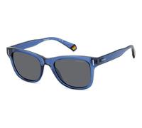 Polaroid Unisex PLD 6206/S PJP/M9 Gafas de sol Policarbonato Azul Gris Cuadrada Polarizado