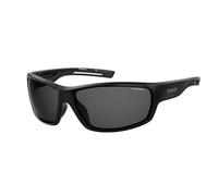 Polaroid Unisex PLD 7029/S 807/M9 Gafas de sol Plástico Negro Gris Cuadrada Polarizado