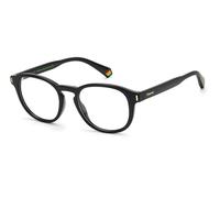 Polaroid Unisex PLD D452 807 Monturas ópticas Plástico Negro Redonda