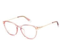 Polaroid Unisex PLD D489/G 35J Monturas ópticas Plástico Oro Redonda