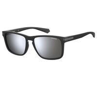 Polaroid PLD 2088/s Sunglasses, 003/EX Matt Black, 55 Unisex-Adult