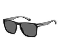 Polaroid Unisex Polaroid PLD 2139/S O6W/M9 Gafas de sol Plástico Negro opaco/Gris Gris Cuadrada Polarizado