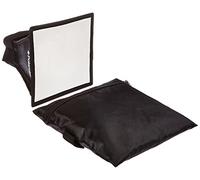 Polaroid Universal Studio Soft Box - Difusor de Flash para Canon EOS, Nikon, Olympus, Pentax, Panasonic, Sony, Sigma y Otras Unidades de Flash Externo (7" x 6")