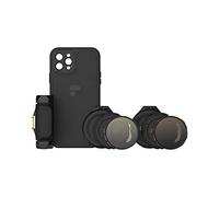 PolarPro - LiteChaser - iPhone 12 Pro - VND Kit - Funda Protectora | Empuñadura correspondiente - Filtro ND variable - Tapa del objetivo
