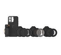 PolarPro - LiteChaser - iPhone 13 - Pro - Kit de directores - Funda - Filtros - Agarre - Botón Disparador Bluetooth - Compatible con MagSafe - Fotografía/videografía de teléfono móvil