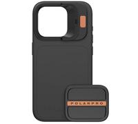PolarPro - LiteChaser iPhone 15 Pro Case Incl Defender - Nero | Nuovo MagSafe più robusto - Telefono cellulare per fotografia/videografia - Semplificato