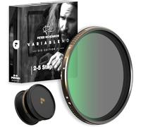 PolarPro - Vario VND - 49 mm - 2-5 Pasos - Edición II - Peter McKinnon - Sin viñeteo - Mecanismo de retroalimentación háptica - Ideal para videografía/cinematografía Run-and-Gun
