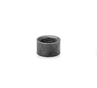 POLBERIS Manguera corta de 1/2 pulgada manguito de soldadura medio manguito acero caldera de acero S235GH ST3 Aprobación manguito corto de soldadura semi manguito acoplamiento BSP BSPP Rp ISO-7