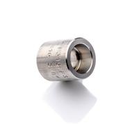 POLBERIS Mufa 1/2" socket weld 316L kl.3000 acoplador de manguito de soldadura de acero inoxidable acoplamiento de tubería SW para conexión de tuberías