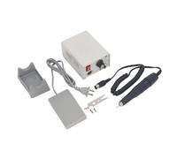 Polchero Micromotor, Kit de Mano Micromotora de Seguridad Automática Sobrecarga Alta Precisión Fácil Usar con 102 Litros para Productos Vidrio Arte Tallado Madera (EU enchufe 220V)