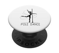 Pole Dance - Diseño gráfico para Pole Dancer PopSockets PopGrip Intercambiable
