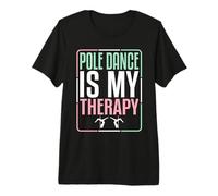 Pole Dance es mi Terapia Pastel Pole Dancing Camiseta Premium