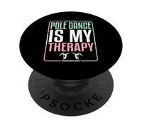 Pole Dance es mi Terapia Pastel Pole Dancing PopSockets PopGrip Adhesivo