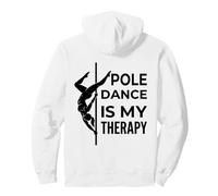 Pole Dance es mi Terapia Pole Dance Silhouette Sudadera con Capucha