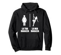 Pole Dance per il Fidanzato Divertente La MIA Ragazza Pole Sudadera con Capucha