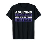 Pole Dancing Bailarina Poledance Barra - Tubo Pole Dance Camiseta