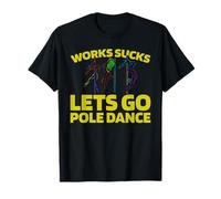 Pole Dancing Bailarina - Tubo Poledance Barra Pole Dance Camiseta