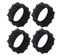 Polea Antideslizante Goma para Dreame A1 Robot Cortacésped(4pcs) | Goma robusta, para ajuste perfecto para dreame A1, reduce desgaste, instalación sin herramientas, corte eficiente