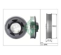 Polea del cigüeñal 544 0129 10 INA para MINI BMW