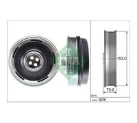 Polea Cigüeñal Schaeffler Ina 544 0169 10 para Bmw Mini