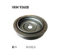 Polea Cigüeñal Skf VKM 93608 para Mercedes Benz Mercedes Benz Mercedes Benz