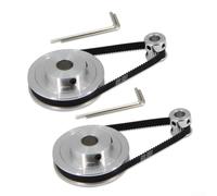Polea de aleación de aluminio para accesorios de impresora 3D compatible con bloque de aluminio extrusor CR10 que soporta tamaños de filamento de 1 75 mm y 3 mm
