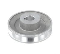 Polea de aluminio de diseño eficiente, 100 mm de diámetro, perfecta para compresores de aire y mecanismos de bomba (97 x 19)
