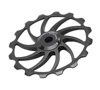 Polea de Cambio sellada, Rueda de Guía de Rodamiento de Cerámica 16T, Desviador Trasero para Bicicletas de Carretera Ciclistas Profesionales y Aficionados en Rutas Urbanas y Competencias