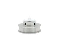 polea de correa 1 Uds. Polea de distribución 2GT 80T 100T 110T 120T GT2 3D 2M Ancho de la correa: 10mm(Bore 18mm,2GT-80T)