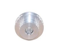 Polea de correa de aleación de aluminio, ranura única, tipo R2U, motor pequeño, sin husillo de potencia, disco de correa(40 * 8 mm)