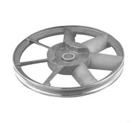 Polea de correa de compresor de aire con rueda triangular de una sola ranura para cabezal de máquina compresor, se adapta a correa triangular tipo A, ancho de ranura de instalación 13 mm, diámetro de