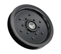 Polea de correa de cubierta para cortacésped AM143737 compatible con modelos Z225 Z235 Z245 Z255 Z355E Z425 Z435 Z445 LT190 diseñados para soportar la transmisión de potencia y evitar el deslizamiento