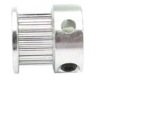 Polea de correa de distribución, 50 Uds. Poleas de distribución aluminio GT2 20T diámetro 5mm 8mm OD 16mm for correa 6mm(20T Bore 5mm)