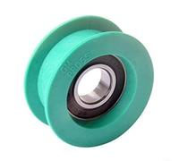 Polea de correa de repuesto compatible con modelos de cortacésped 25601570/0, 1136-0915-01, 6125 760 6600 rueda de polipropileno azul (1 unidad)