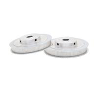 Polea de correa distribución HTD 3M tipo BF 80T 90T 100T 120 dientes orificio chavetero 8/10/12/14/15-30mm for 10/15mm ancho(Bore 28mm,80T,11mm (for belt 10mm))