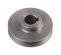 Polea de correa en V de una sola ranura de hierro fundido A tipo rueda de polea de motor para accesorios de herramientas eléctricas y maquinaria de compresor de aire (25x90)