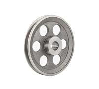 Polea de correa en V engrosada, diámetro hueco, 140-200mm, ranura única, tipo A, rueda de hierro fundido, accesorios for herramientas eléctricas(20mm,140mm)