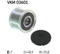 Polea de correa, generador SKF VKM 03601
